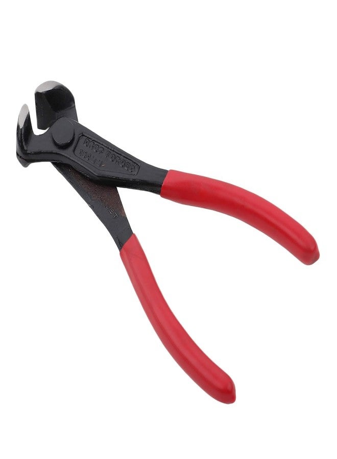 Tunir 8 INCH Top Cutter Plier with Rubber Grip for cutting Wire and Fixed Nails from Walls & Door, Red, 1 Pc - Image 2